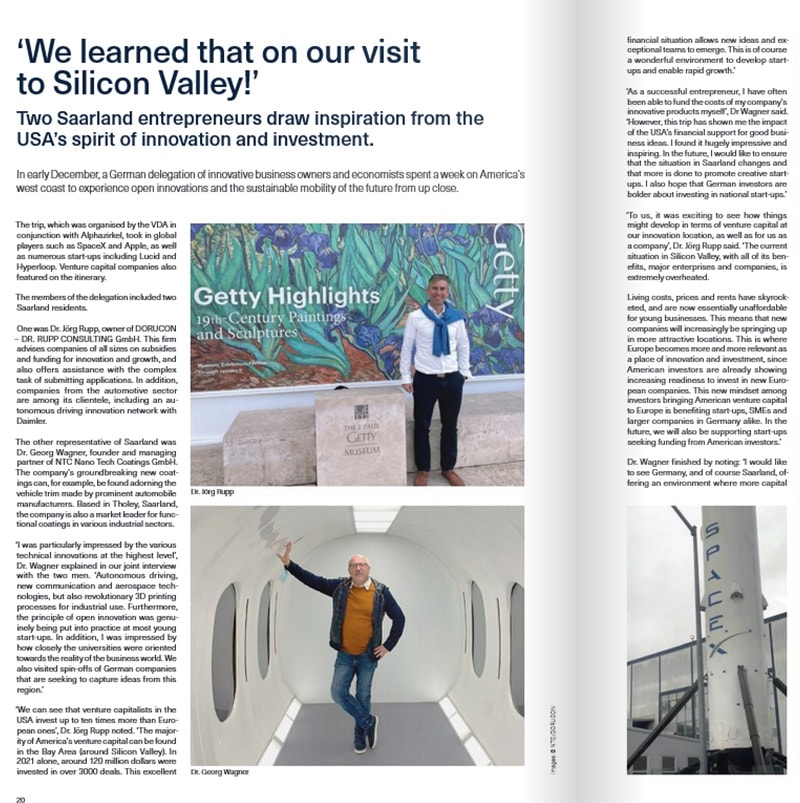 Visit to Silicon Valley
